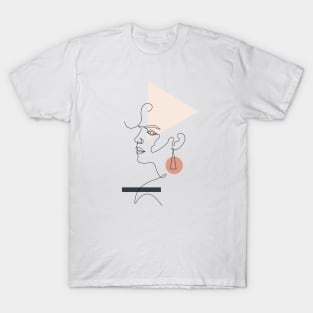 Geometric girl T-Shirt